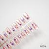 Three-Dimensional Dried Flower Cat'S Eye Nail Art, Long Japanese Dried Flower Nail Art, Full Size Wearing Nail Xiaohongshu Model
