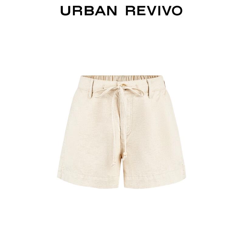 UR Women's High-Waisted Drawstring Casual Shorts