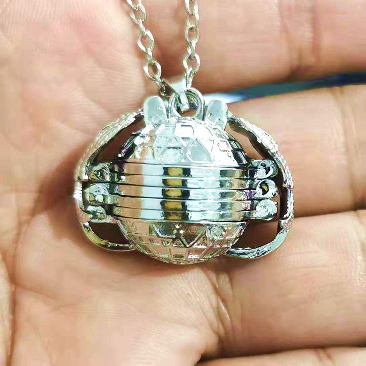 Colier Album Foto Pandantiv Aripă Multi-strat - 456-Strat DIY Suvenir cu Amintiri