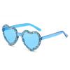 Popular y2k Vintage Love Heart Sunglasses Women For Men Luxury Brand Designer Sun Glasses Punk Diamond Candy Pink Party Shades