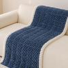 Sofa Cushion Cover Thickened Plush Couch Covers Pet Friendly Soft Slipcover Protector for Living Room Bedroom