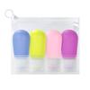 Travel Kit Hot Water Covers Dispenser Rubber Perfume Cases 250ml Squeeze Collapsible Silicone Bottle