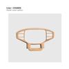 For Jetour Traveler T2 2023 2024 2025 Italian Suede Overlay On Steering Wheel Trim Panel Frame Interior Car Accessories