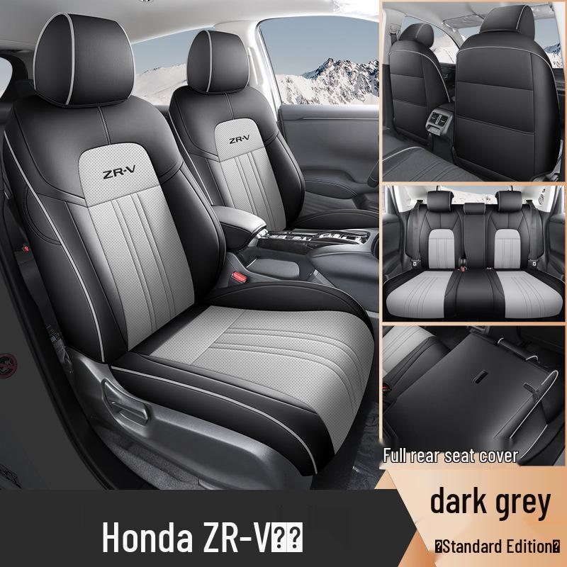 Full Leather Car Seat Cushion for Zhi ZRV - Five-Seater, Universal Fit, All-Season Cover