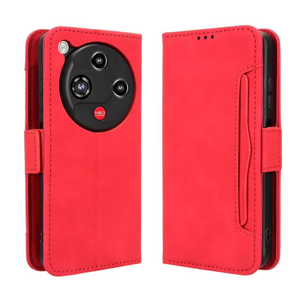 Flip Cover für ZTE nubia Focus 2 PU-Leder Ganzkörperschutz [RFID-Blockierung] Handyhüllen Brieftaschenhülle