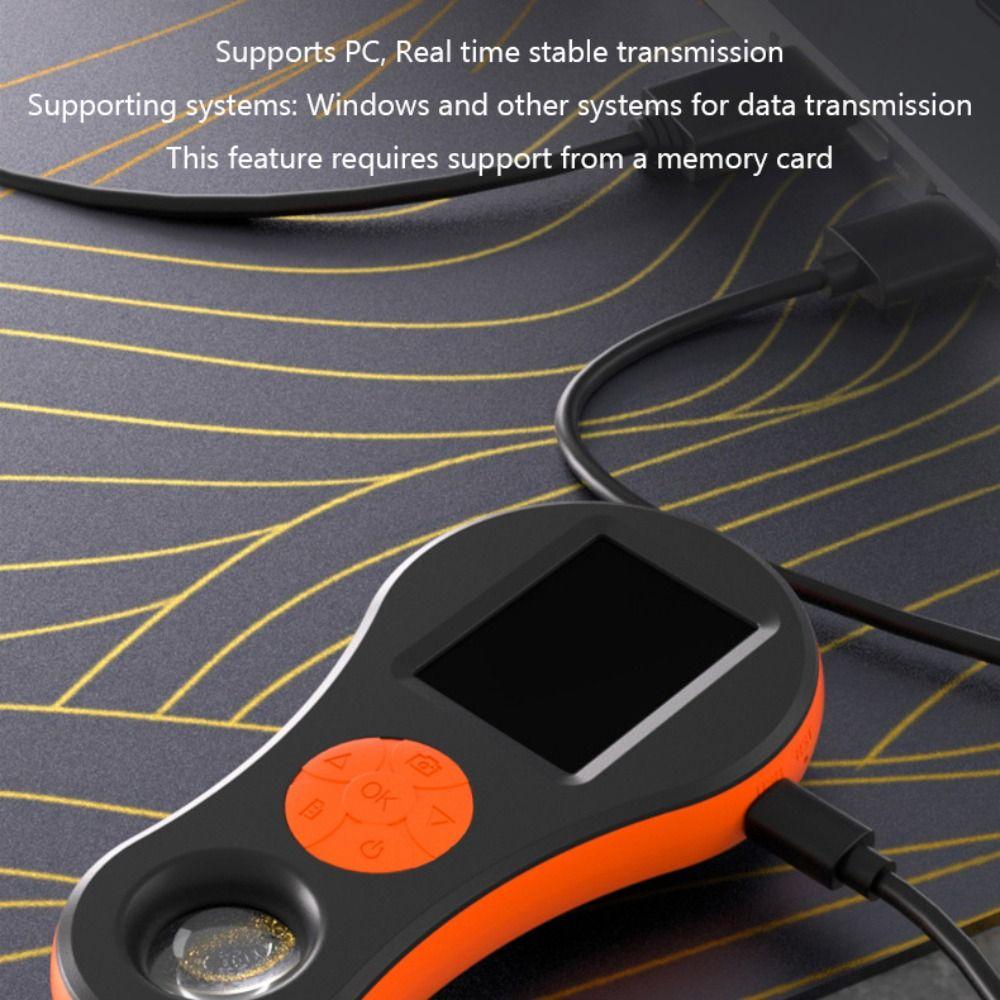 HD1080P Digital Magnifier 2.0’’ IPS Screen Take Photos&Videos Handheld Microscope 8 LEDs Magnifying Glass Scientific Experiment