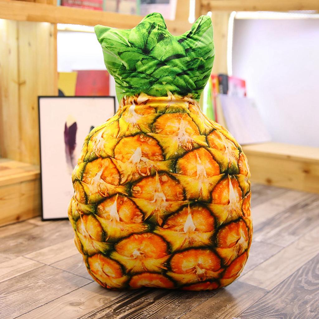 Juguete de Peluche con Forma de Fruta y Verdura 3D Almohada Fresa Patata Creativa Linda Cojín Niños Regalo Divertido de Navidad Cumpleaños