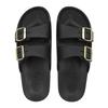 Biba Womens/Ladies Double Buckle Flat Sliders