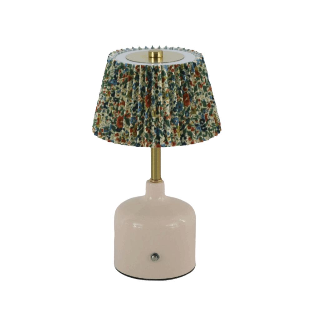 Ruffled Skirt Table Lamp Pleated Design Night Light Decorative Light Desk Lamp Bedroom