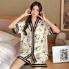South East Asia bubble cotton pajamas girls summer short-sleeved shorts 1011 cartoon loungewear suit new
