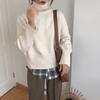 Autumn and Winter New Turtleneck Pullovers Sweaters for Women Fashion Loose Long Sleeve Knitted Sweater for Women Casual Elegant Warm Knitwears 25344