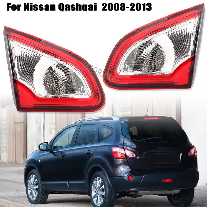 Auto Äußere Hinten Schwanz Licht Für Nissan Qashqai 2008-2015 EU Version Bremse Nebel Lampe Zubehör Auto Warnung Lauflicht