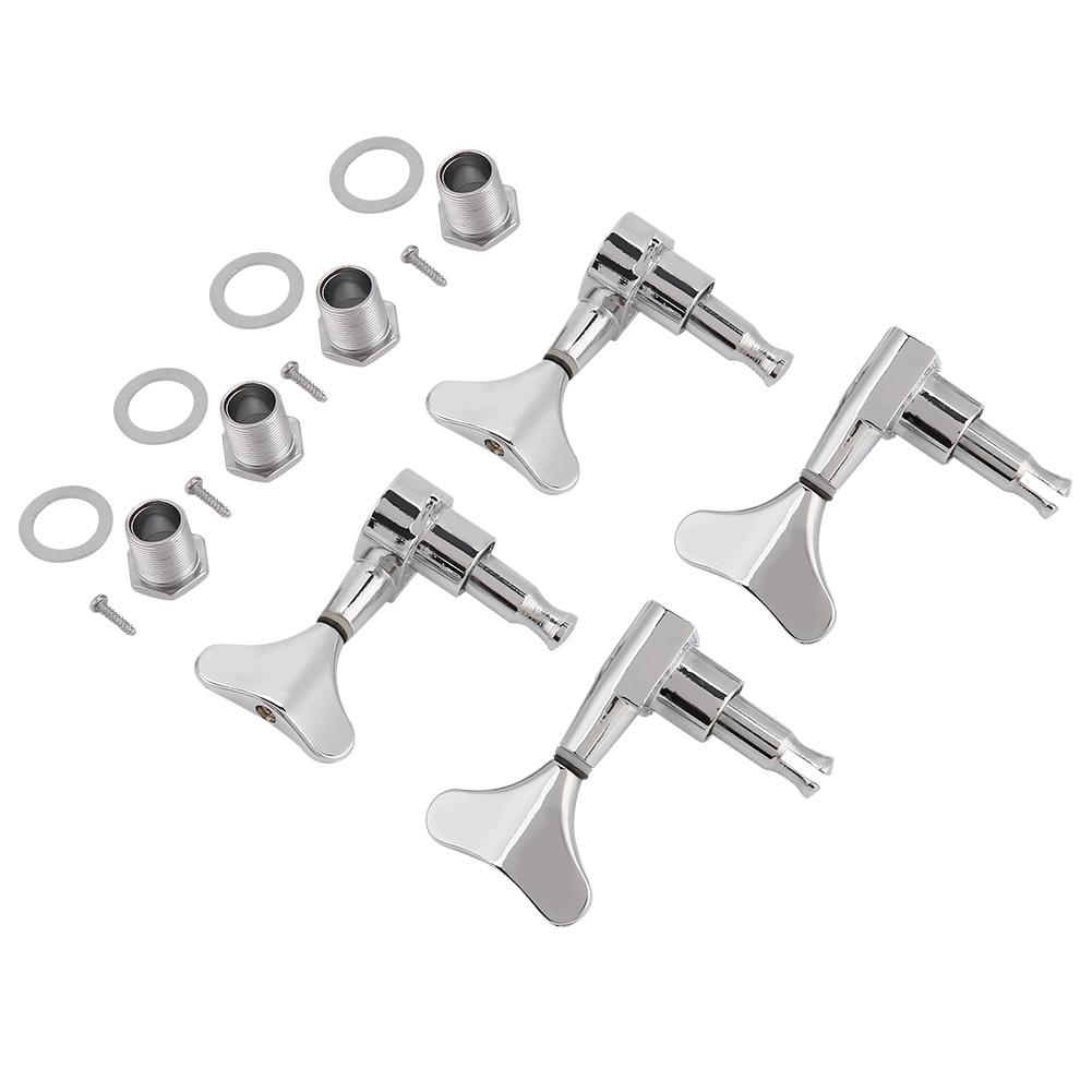 2L2R Fischelförmige Knopfversiegelte Bassgitarren Mechaniken Stimmwirbel