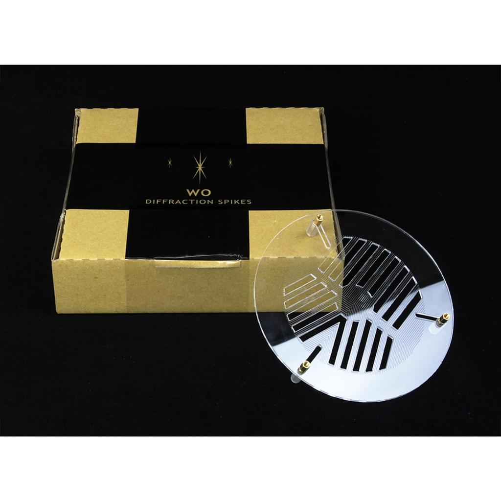 William Optics Newly Designed Bahtinov Mask Focusing Mask Compatible with Diameters 75-110mm