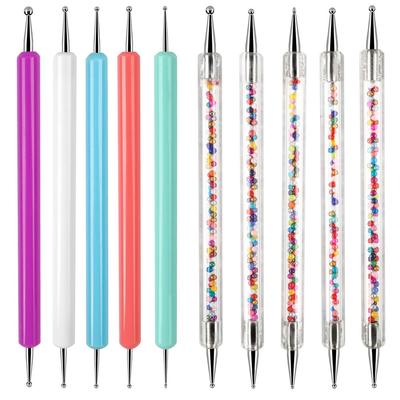 Nail Art Dotting Tool Set of 10 Pcs, Painting Dotting Tool, Embossing Stylus Set of 1