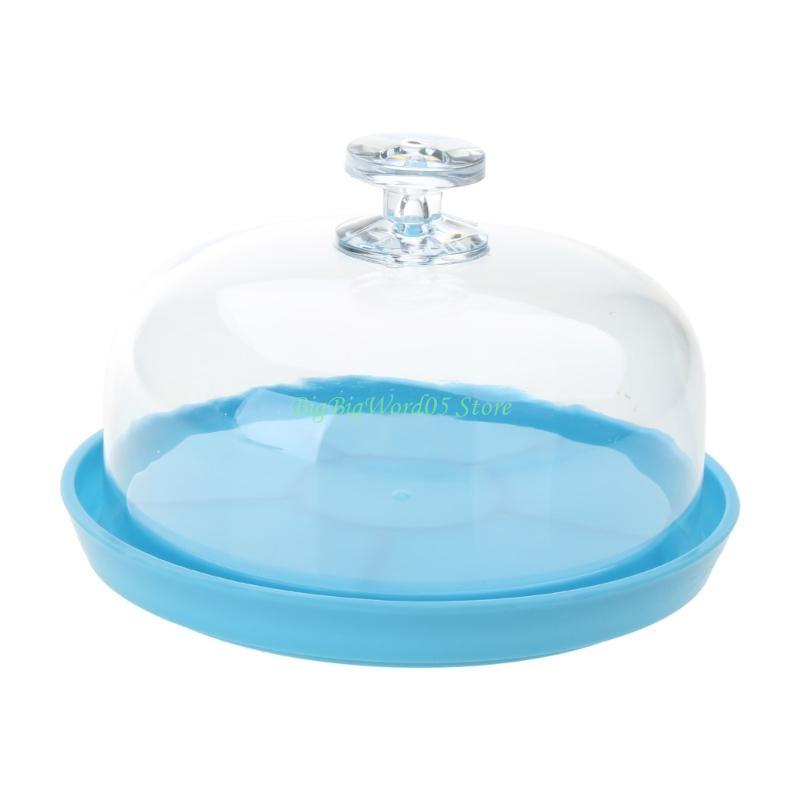 24TE Watchmaker Watch Parts Holder Tray Dust Cover 6 Slots Organizer Plastic Dust Sheet Cover Tray Repair Tool Storage Box