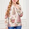 Christmas Day Sweatshirts For Children Boys And Girls Knit Sweater Cute Shirt Fall Crewneck Pullover Tops