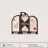Vintage Bamboo Ink Pattern Desktop Ornament - Retro Chinese Style Decoration