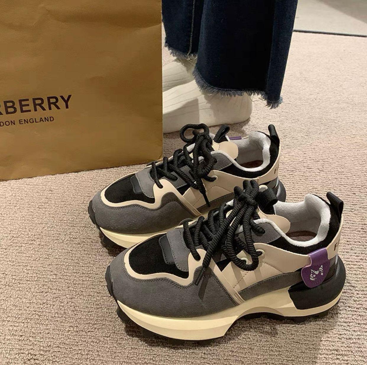 

Модные роскошные новые спортивные женские туфли удобные, нескользящие, дышащие кроссовки 2024 года модные и универсальные повседневные туфли кроссовки 40