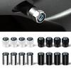 4 STUKS Metalen Ventieldopjes Voor XC60 XC40 XC90 S60 S90 V60 V90 EX30 EX90 XC70 C40 EM90 Auto Bandenventiel Dopjes Auto Accessoires