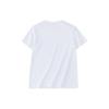 Anta Plain Breathable Knitted Sports Short Sleeve T-Shirt Women Tops White 162320139-1