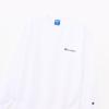 Long Script Crew Neck L [Champion] Sweatshirt, Sleeve, Fleece, Embroidery, Logo, Sweatshirt, Men's Sports, C3-YS050Z, White,