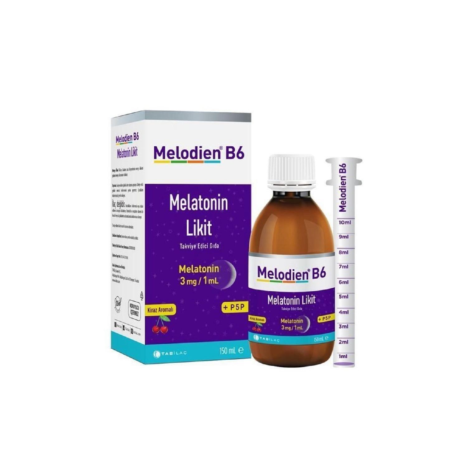 

Tab Melodien B6 Melatonin Liquid 150 Ml