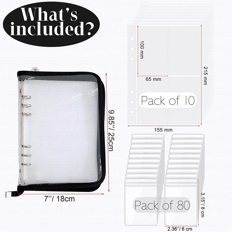 Earring Organizer Case Travel Jewelry Organizer Transparent Jewelry Storage Book For Necklace Bracelet Ring Holder With Bag
