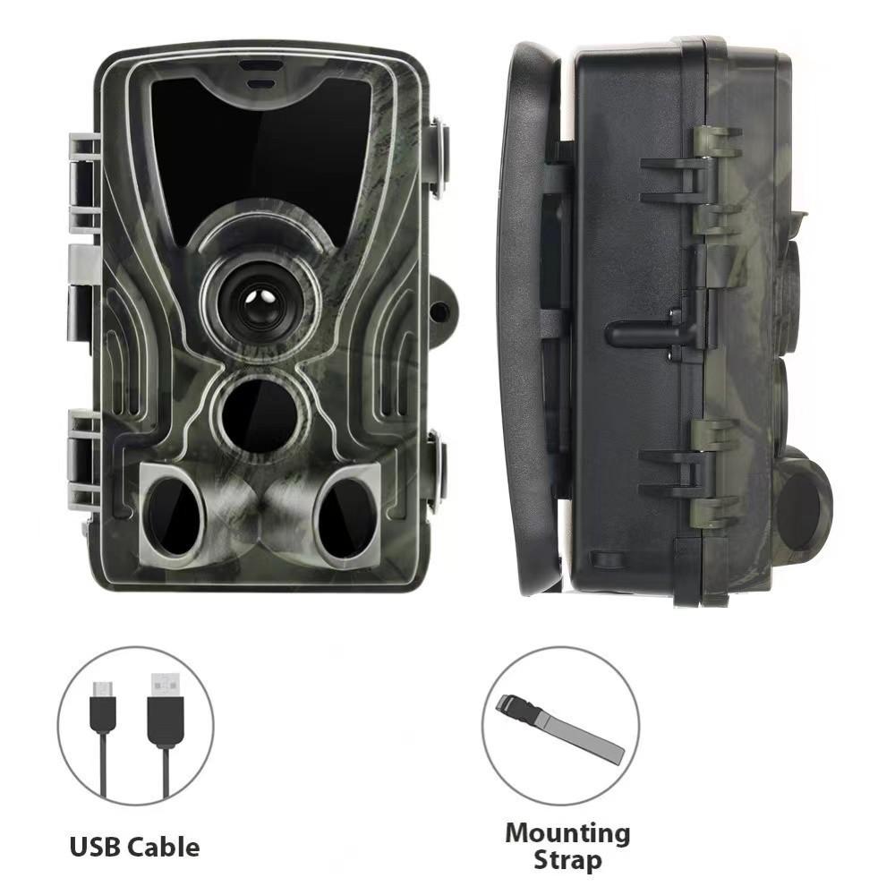 HC-801A Trail Camera, 36MP, 4K Video, IP65 Waterproof, 120° Angle
