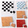 9pcs/set Pretend Play 1:6/1:12 Doll House Furniture Square OB11 Doll House Tiled Wall  Girls