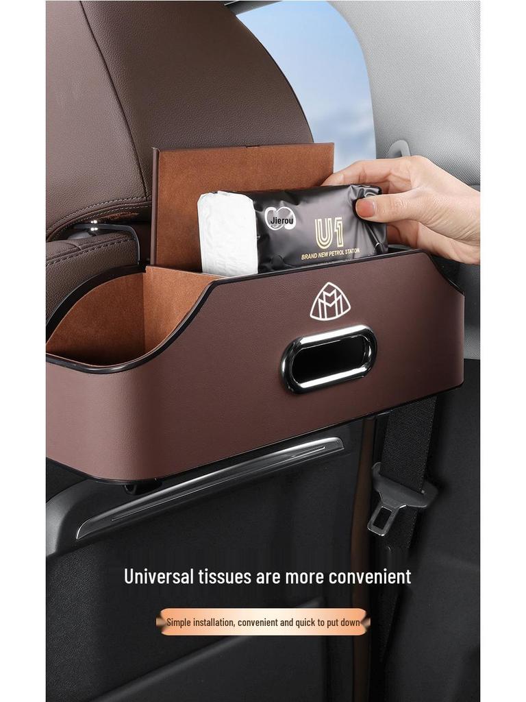Multi-Functional Storage Bag for Maybach Car Seat Back