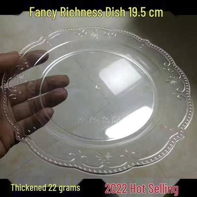 Assiette Ronde en Plastique Jetable ZISIZ