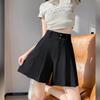 Women's High-Waisted Pleated Wide-Leg Shorts - 2024 Spring/Autumn Collection