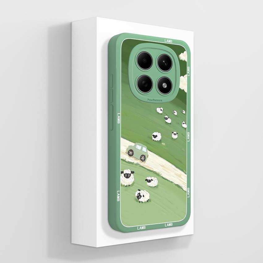 Per Custodia Redmi Note 15 Pro 4G 5G Note 15 15Pro+ 15R Cover Telefono Gatto Carino Silicone Liquido Morbido Paraurti Protettivo per Redmi Note15 Pro Guscio Leggero