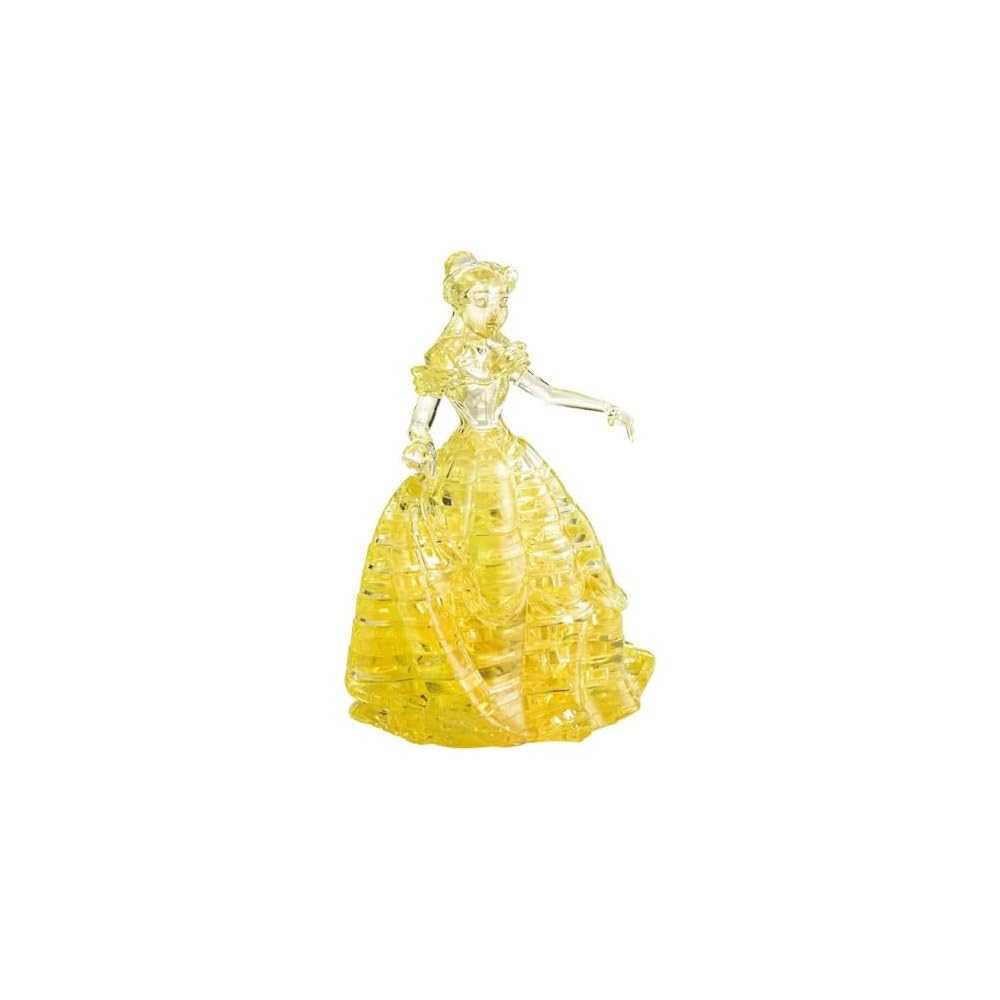 

Hanayama Crystal Gallery Disney Beauty and the Beast Belle 3D Jigsaw Puzzle Decorative Figure for Ages 7 and Up