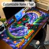 Großes Mauspaddrache Ball Benutzerdefinierter Name Text Personalisierte Schreibtischmatte Rutschfeste Gaming-Matte