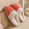 Cotton slippers women spring and autumn home indoor non-slip home winter warm winter couple plush men