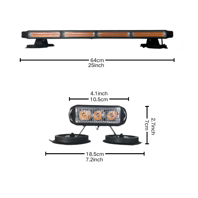LED Warning Light Bar for Vehicles