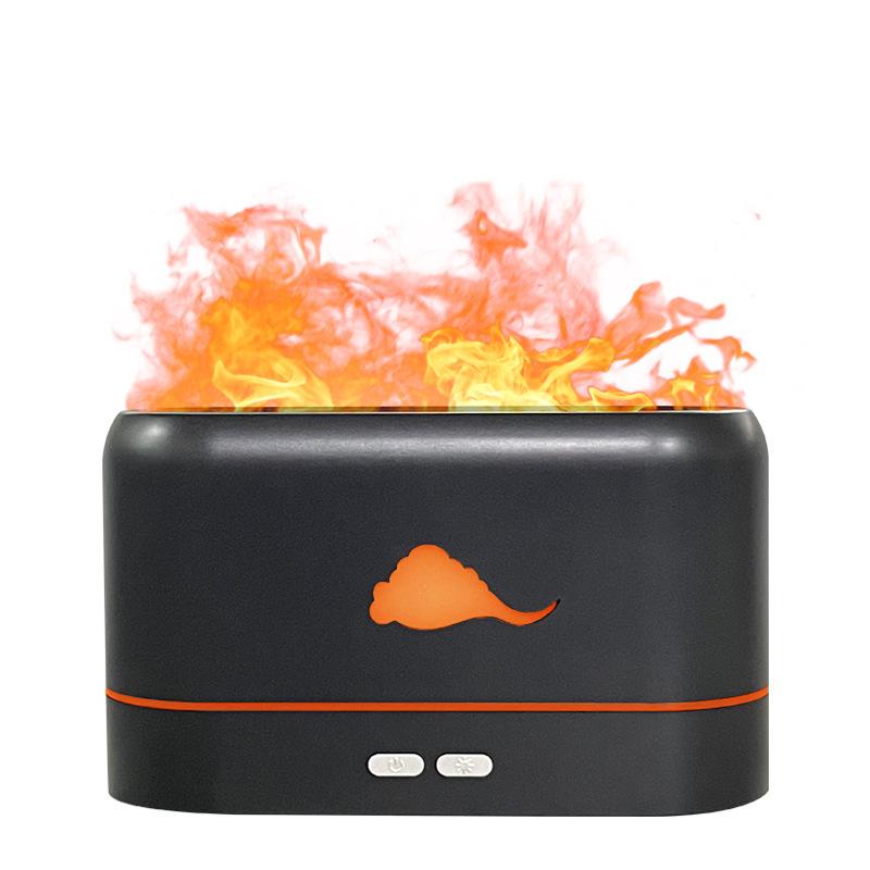 

3 цвета пламенная лампа Usb диффузор для ароматерапии ультразвуковой увлажнитель воздуха прохладный генератор тумана Fogger электрический диффузор эфирного масла USB Cable