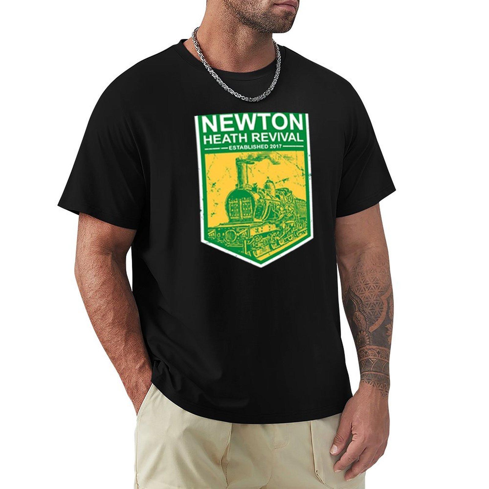 

Fantasy Football Newton Heath Revival FC TShirt blue lock tshirts personalised funny meme tshirts mens workout shirts 4XL
