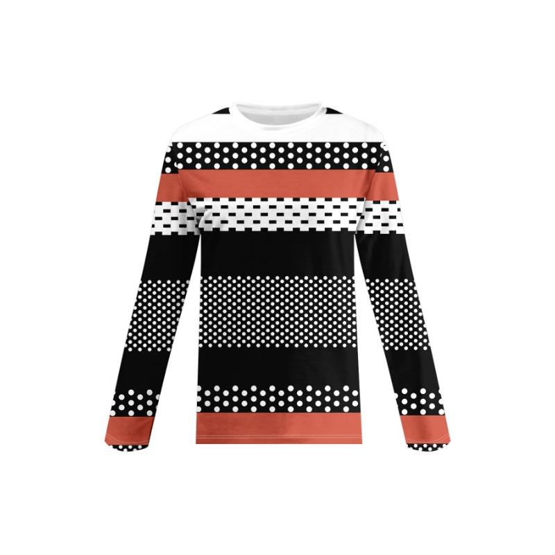 Autumn Fashion 3D Print Crew Neck Long Sleeve T-Shirt Casual Women Clothing Y2k Clothes Harajuku Female Clothing Plus Size Tops