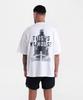 BOXRAW tricou supradimensionat This Is My House - Bărbați M Bxrw-U-Timh [Alb]