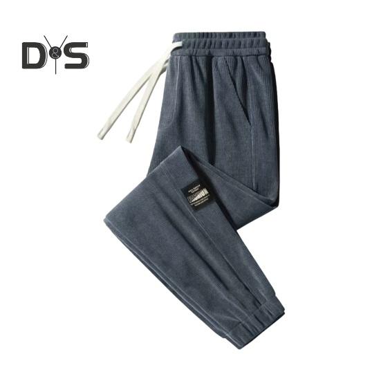 

Зимние осенние мужские спортивные брюки, свободные, с завязками на резинке, с толстыми плюшевыми карманами, с резинкой на щиколотке, однотонные спортивные брюки для повседневной носки 4XL темно-серого