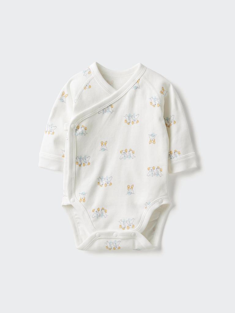 Uniqlo Japan Bodysuit Front Opening