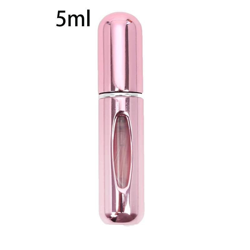Refillable Mini Perfume Bottle Portable Cosmetic Bottle Spray Bottle Atomizer Spray Container Travel Refillable Bottles 5ml
