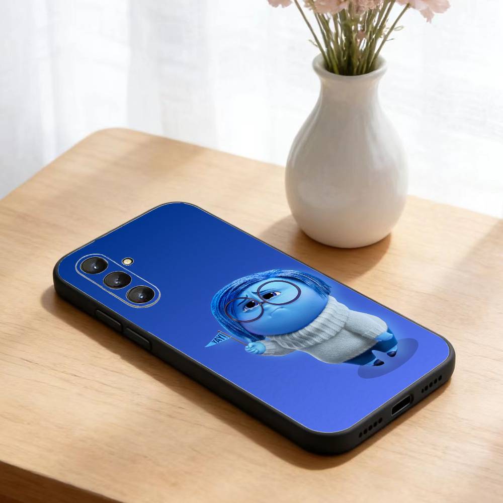 Adventure Anime Inside Out  Phone Case For Samsung Galaxy A73,A21s,A22,A31,A52,A53,A71,A41Soft Black Shell