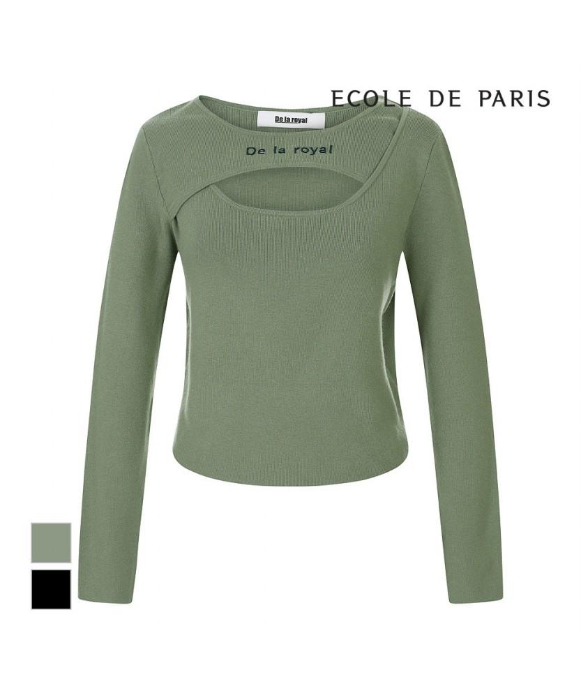 ECOLEDEPARIS Slit-Point Knit_Rb3Xkkcm39Z
