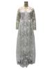 2025 Spring European & American Off-Shoulder Bridal Wedding Evening Gown for Women