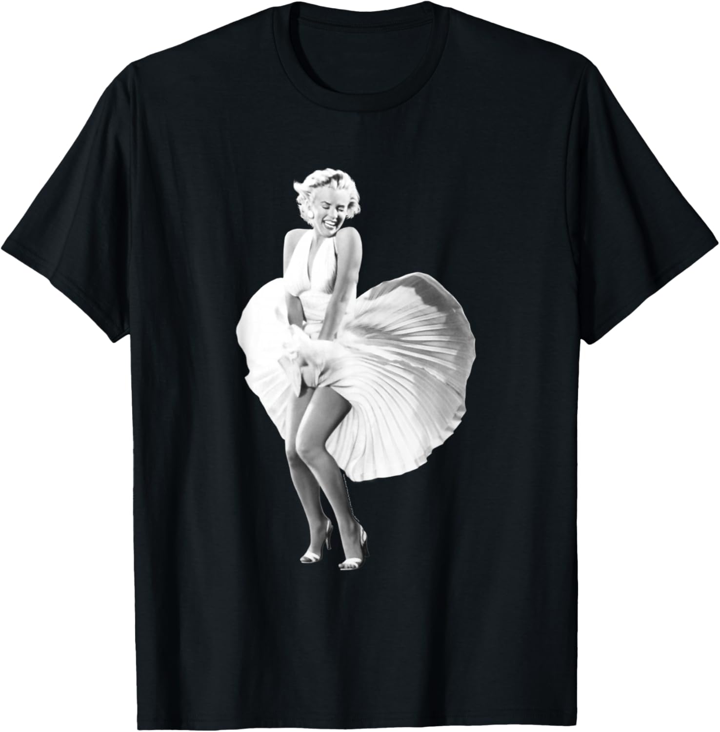 Marilyn Monroe Classic Dress Pose T-Shirt Small S разноцветный