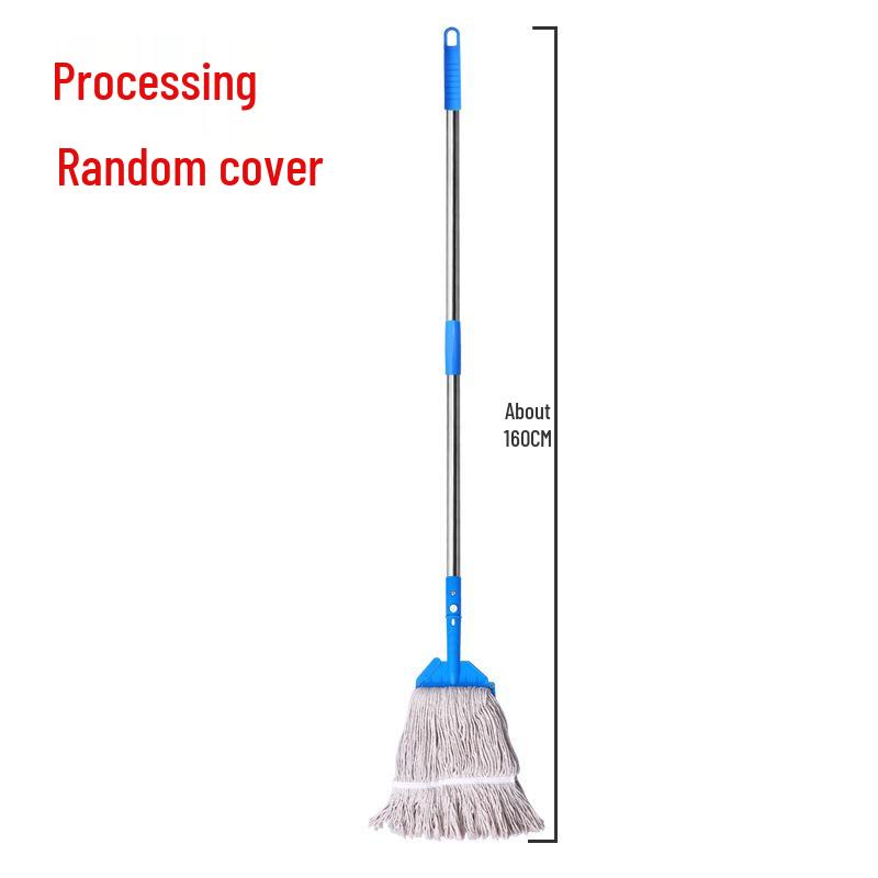 White Cloud Detachable Washable Wax Mop Set for Wooden Floors